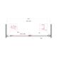 Душевая дверь BelBagno SOFT_CLOSE-1-BF-1-160-C-GM