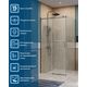 Душевой уголок BelBagno SOFT_CLOSE-2-A-1-100-C-GM