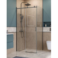 Душевой уголок BelBagno SOFT_CLOSE-2-AH-1-100/80-C-GM — 1