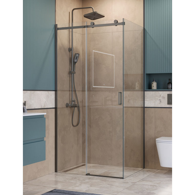 Душевой уголок BelBagno SOFT_CLOSE-2-AH-1-100/80-C-GM
