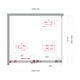 Душевой уголок BelBagno SOFT_CLOSE-2-AH-1-110/100-C-Cr
