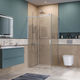 Душевой уголок BelBagno SOFT_CLOSE-2-AH-1-110/100-C-Cr