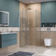 Душевой уголок BelBagno SOFT_CLOSE-2-AH-1-110/100-C-Cr
