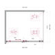 Душевой уголок BelBagno SOFT_CLOSE-2-AH-1-120/100-C-Cr
