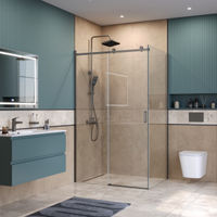 Душевой уголок BelBagno SOFT_CLOSE-2-AH-1-130/100-C-GM — 4