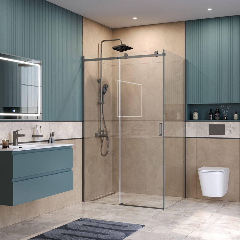 Душевой уголок BelBagno SOFT_CLOSE-2-AH-1-130/100-C-GM