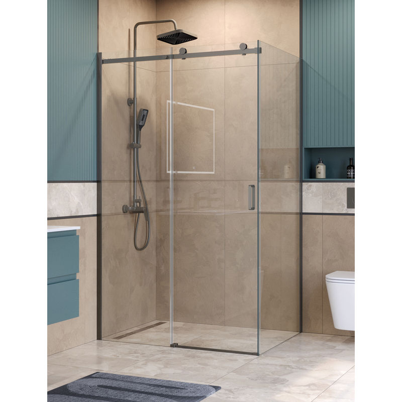 Душевой уголок BelBagno SOFT_CLOSE-2-AH-1-130/100-C-GM