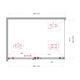 Душевой уголок BelBagno SOFT_CLOSE-2-AH-1-140/100-C-Cr