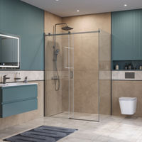 Душевой уголок BelBagno SOFT_CLOSE-2-AH-1-140/100-C-GM — 3