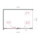 Душевой уголок BelBagno SOFT_CLOSE-2-AH-1-150/100-C-GM