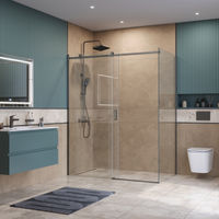 Душевой уголок BelBagno SOFT_CLOSE-2-AH-1-160/100-C-GM — 3