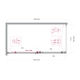 Душевой уголок BelBagno SOFT_CLOSE-2-AH-1-160/80-C-GM