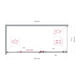 Душевой уголок BelBagno SOFT_CLOSE-2-AH-1-180/80-C-Cr