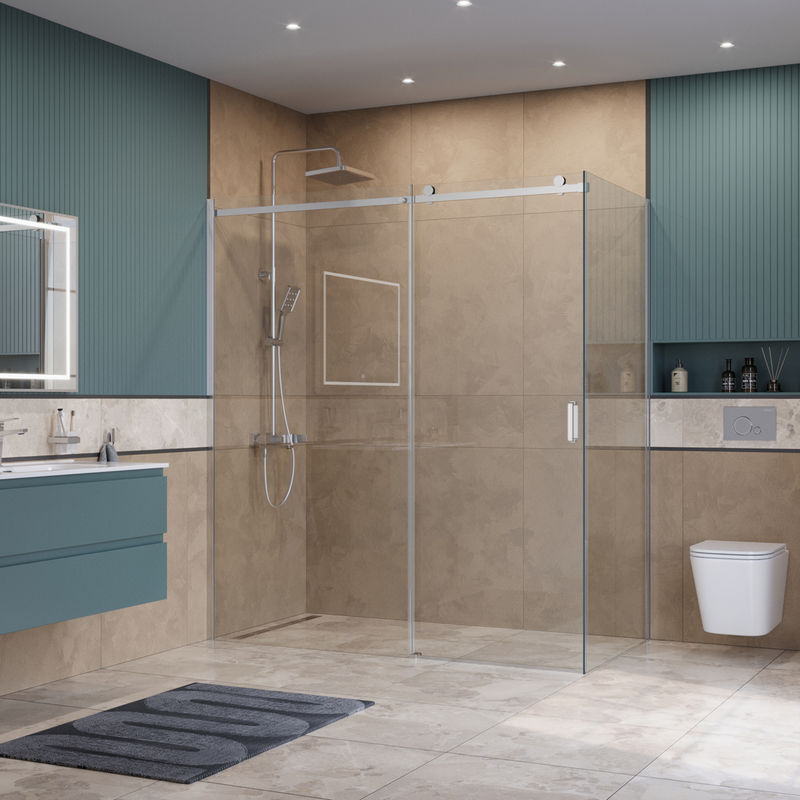 Душевой уголок BelBagno SOFT_CLOSE-2-AH-1-180/80-C-Cr