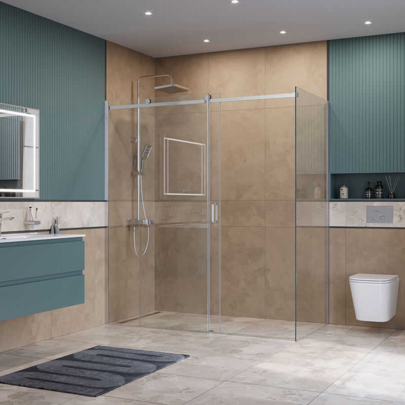 Душевой уголок BelBagno SOFT_CLOSE-2-AH-1-180/80-C-Cr