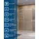 Душевой уголок BelBagno SOFT_CLOSE-2-AH-1-180/80-C-Cr
