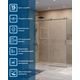 Душевой уголок BelBagno SOFT_CLOSE-2-AH-1-180/90-C-GM