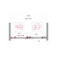 Душевая дверь BelBagno SOFT_CLOSE-2-BF-1-100-C-Cr