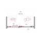 Душевая дверь BelBagno SOFT_CLOSE-2-BF-1-110-C-Cr