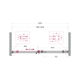 Душевая дверь BelBagno SOFT_CLOSE-2-BF-1-120-C-Cr