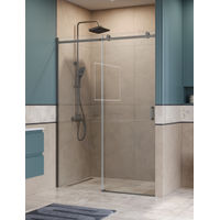 Душевая дверь BelBagno SOFT_CLOSE-2-BF-1-140-C-GM — 1