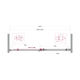 Душевая дверь BelBagno SOFT_CLOSE-2-BF-1-160-C-Cr