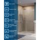 Душевая дверь BelBagno SOFT_CLOSE-2-BF-1-160-C-Cr