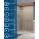 Душевая дверь BelBagno SOFT_CLOSE-2-BF-1-180-C-Cr