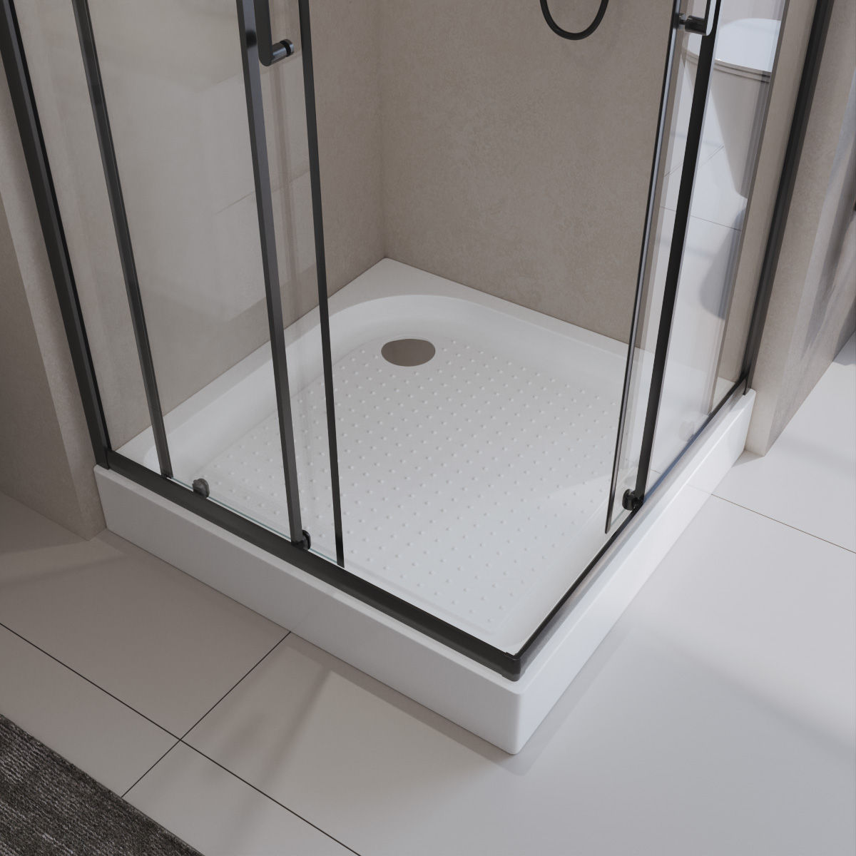 Акриловый поддон BelBagno TRAY-BB-A-80-15-W