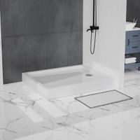 Душевой поддон BelBagno TRAY-BB-AH-120/100-15-W акриловый — 1