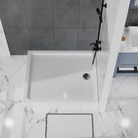 Душевой поддон BelBagno TRAY-BB-AH-120/100-15-W акриловый — 3