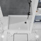 Акриловый поддон BelBagno TRAY-BB-AH-120/100-15-W
