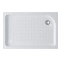 Душевой поддон BelBagno TRAY-BB-AH-120/80-15-W-R акриловый — 2