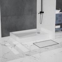 Душевой поддон BelBagno TRAY-BB-AH-120/90-15-W акриловый — 1