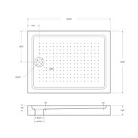 Душевой поддон BelBagno TRAY-BB-AH-120/90-15-W акриловый — 5