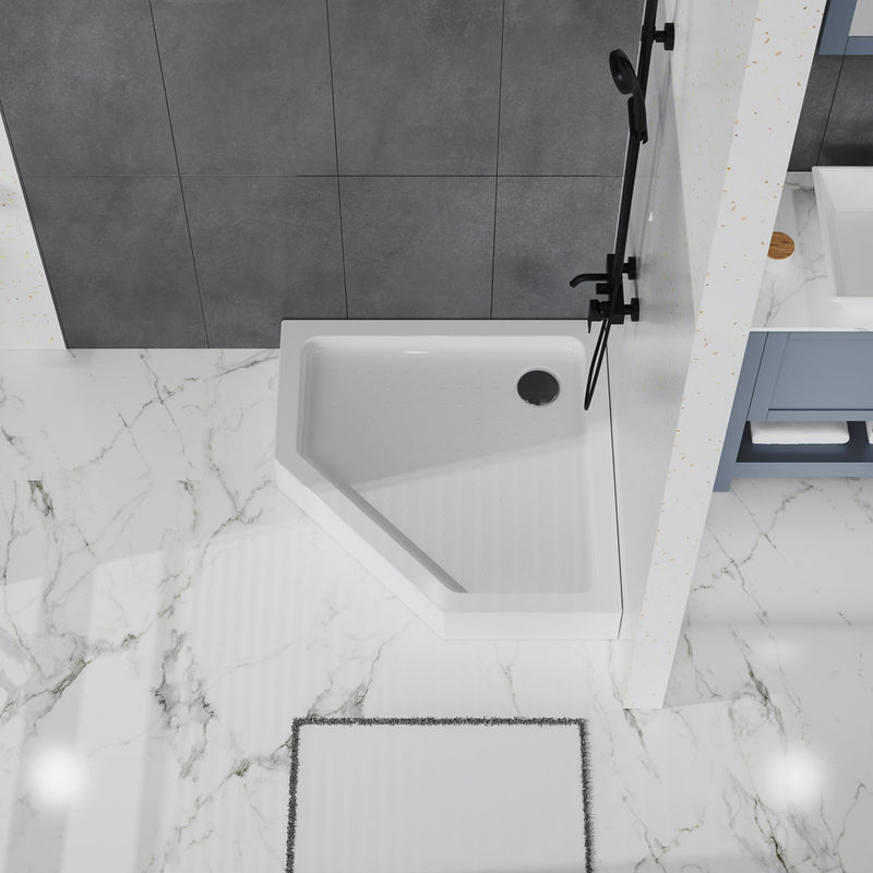Душевой поддон BelBagno TRAY-BB-P-90-15-W акриловый