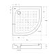 Акриловый поддон BelBagno TRAY-BB-R-80-550-15-W