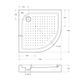 Акриловый поддон BelBagno TRAY-BB-R-90-550-15-W
