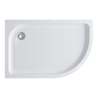 Душевой поддон BelBagno TRAY-BB-RH-100/80-550-15-W-L акриловый — 2