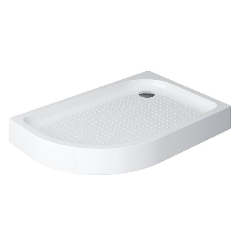 Душевой поддон BelBagno TRAY-BB-RH-100/80-550-15-W-R акриловый