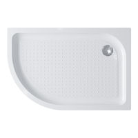 Душевой поддон BelBagno TRAY-BB-RH-100/80-550-15-W-R акриловый — 2