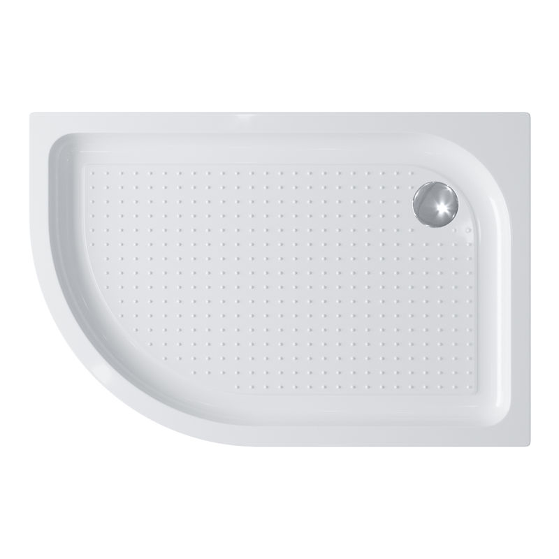 Душевой поддон BelBagno TRAY-BB-RH-100/80-550-15-W-R акриловый