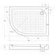 Акриловый поддон BelBagno TRAY-BB-RH-100/80-550-15-W-R