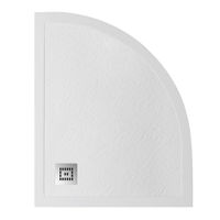 Душевой поддон BelBagno UNO TRAY-MR-UNO-RH-120/80-550-35-W-L-CR из искусственного мрамора с сифоном — 2