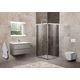 Душевой уголок BelBagno UNIQUE-A-2-75/90-C-Cr