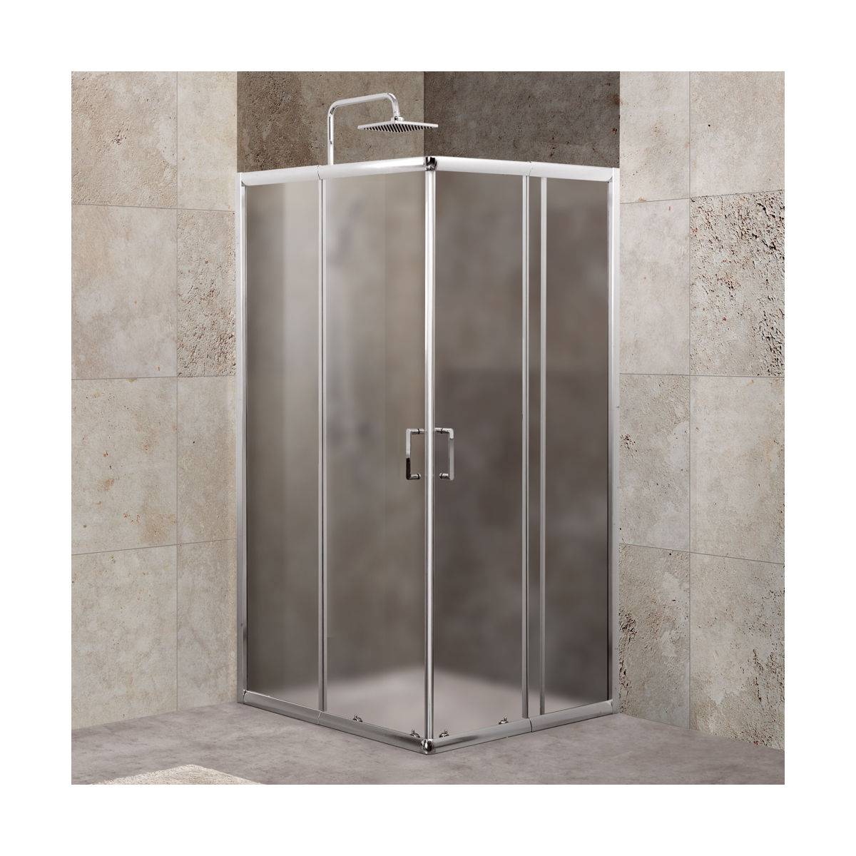 Душевой уголок BelBagno UNIQUE-A-2-75/90-P-Cr