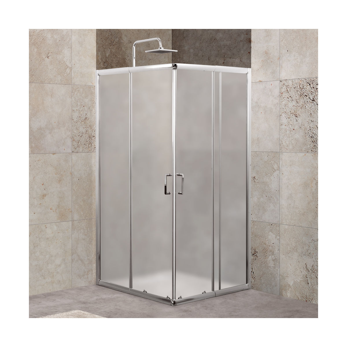 Душевой уголок BelBagno UNIQUE-A-2-85/100-M-Cr
