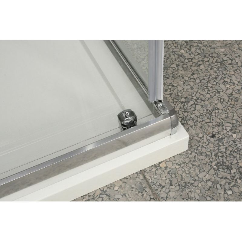 Душевой уголок BelBagno UNIQUE-AH-1-100/115-90-C-Cr