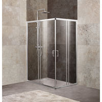 Душевой уголок BelBagno UNIQUE-AH-2-100/115-75/90-C-Cr — 1