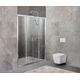 Душевая дверь BelBagno UNIQUE-BF-2-150/180-C-Cr